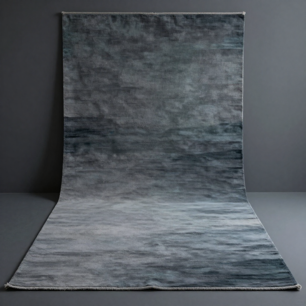 Curtains and textiles in a softly lit room